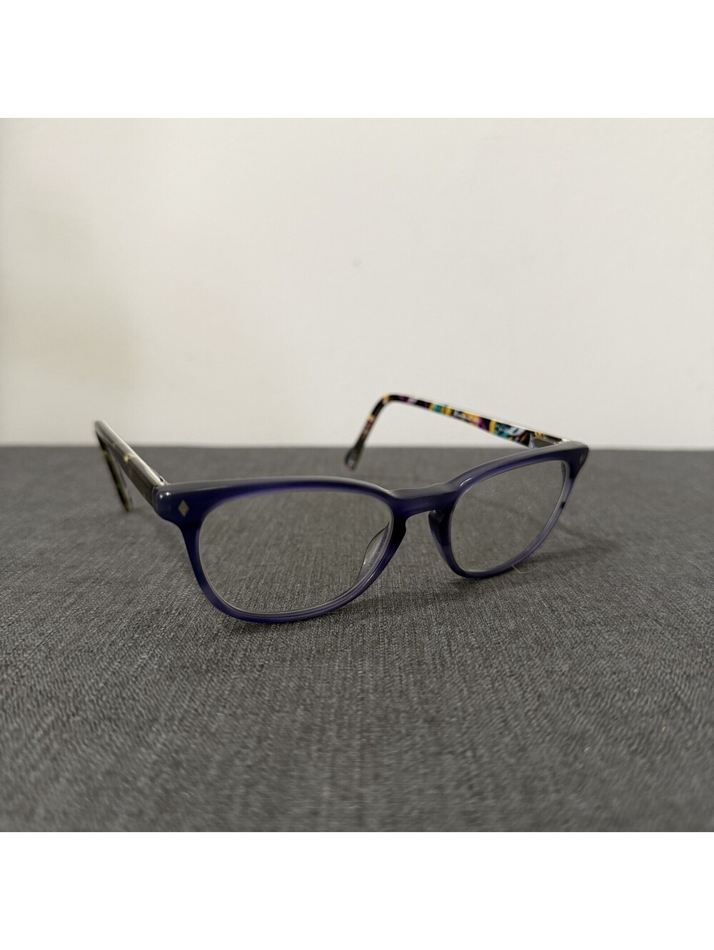 Vera Bradley Fallon Butterfly Flutter BFY Blue Eyeglass Frames 47-16-130